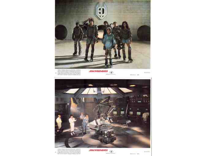 SOLARBABIES, 1986, mini lobby cards, DEALERS LOT, Jason Patric, Lukas Haas