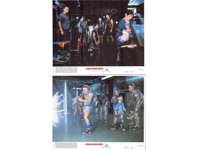 SOLARBABIES, 1986, mini lobby cards, DEALERS LOT, Jason Patric, Lukas Haas