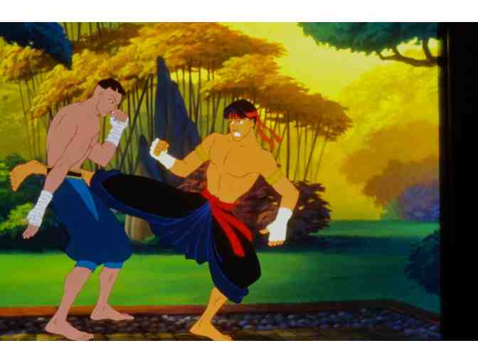 KING AND I, 1999, color slides, Warner Bros. animated