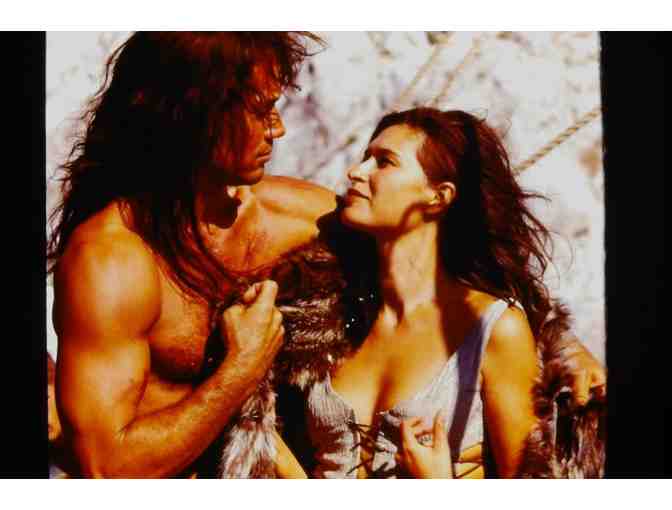 KULL THE CONQUEROR, 1997, color slides, Kevin Sorbo, Tia Carrere