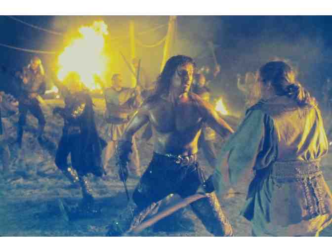 KULL THE CONQUEROR, 1997, color slides, Kevin Sorbo, Tia Carrere