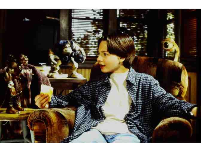 SMALL SOLDIERS, 1998, color slides, Kirsten Dunst, Phil Hartman