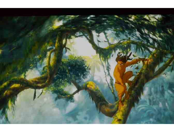 TARZAN, 1999, color slides, Walt Disney animation