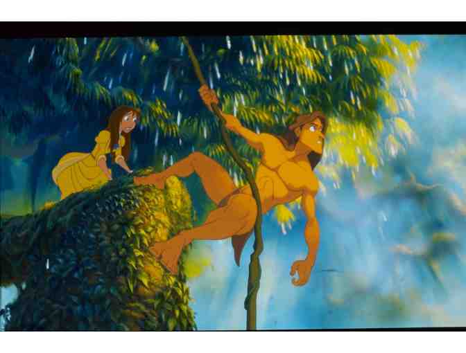 TARZAN, 1999, color slides, Walt Disney animation