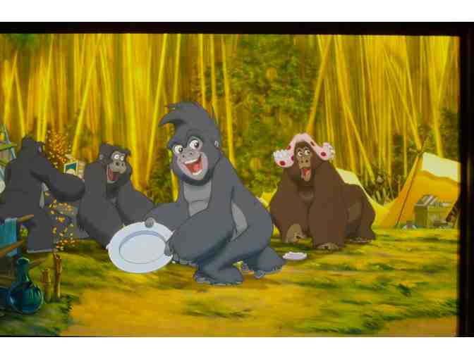 TARZAN, 1999, color slides, Walt Disney animation