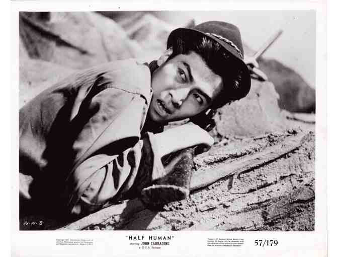 HALF HUMAN, 1957, movie stills, John Carradine, Russ Thorson