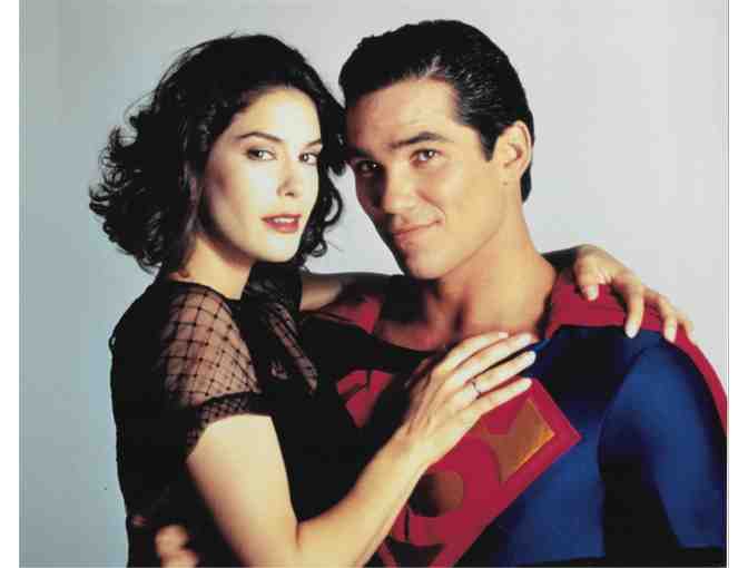 LOIS AND CLARK, color photographs, Dean Cain, Teri Hatcher