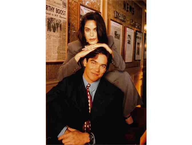 LOIS AND CLARK, color photographs, Dean Cain, Teri Hatcher