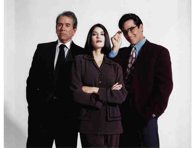 LOIS AND CLARK, color photographs, Dean Cain, Teri Hatcher