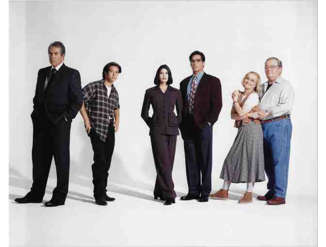 LOIS AND CLARK, color photographs, Dean Cain, Teri Hatcher