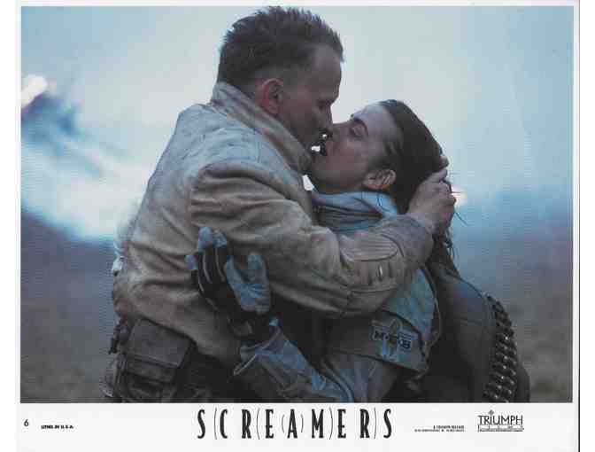 SCREAMERS, 1995, mini lobby cards, Peter Weller