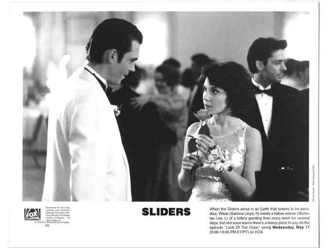 SLIDERS, tv stills and photos, Jerry OConnell, John Rhys-Davies