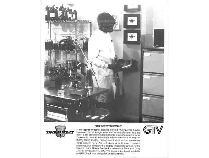 SPACE PRECINCT, tv stills, COLLECTORS LOT, Ted Shackelford, Rob Youngblood