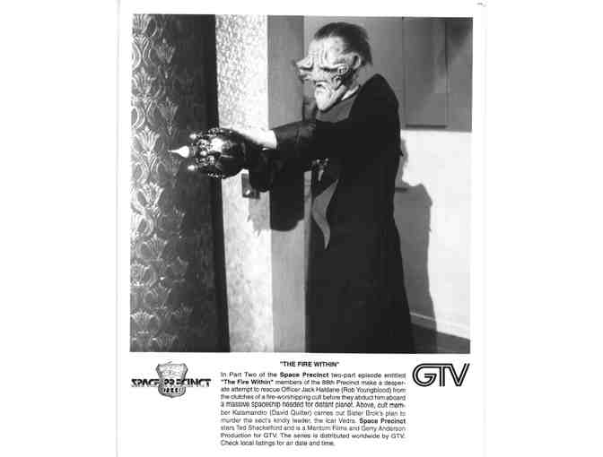 SPACE PRECINCT, tv stills, COLLECTORS LOT, Ted Shackelford, Rob Youngblood