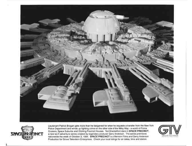 SPACE PRECINCT, tv stills, COLLECTORS LOT, Ted Shackelford, Rob Youngblood