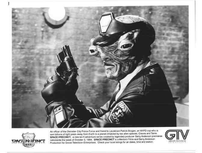 SPACE PRECINCT, tv stills, COLLECTORS LOT, Ted Shackelford, Rob Youngblood