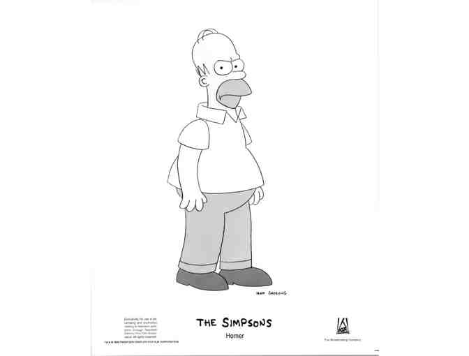SIMPSONS, TV series, studio stills, Fox Broadcasting animation.
