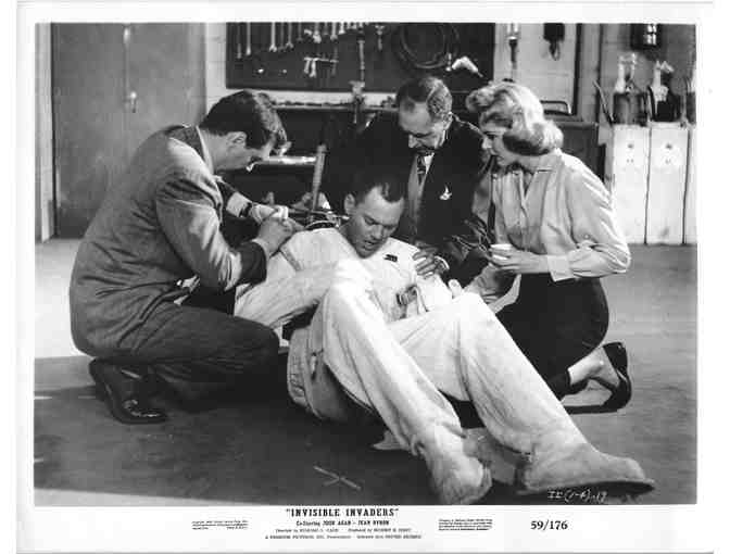 INVISIBLE INVADERS, 1959, movie stills, John Agar, John Carradine