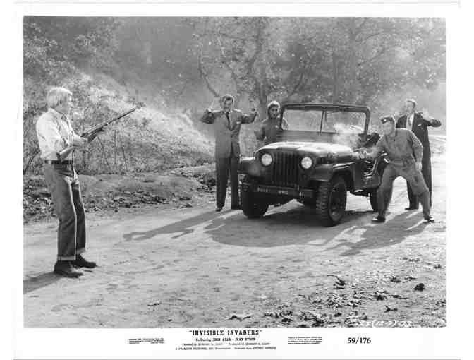 INVISIBLE INVADERS, 1959, movie stills, John Agar, John Carradine