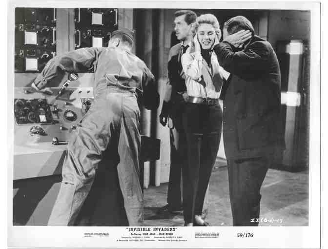 INVISIBLE INVADERS, 1959, movie stills, John Agar, John Carradine