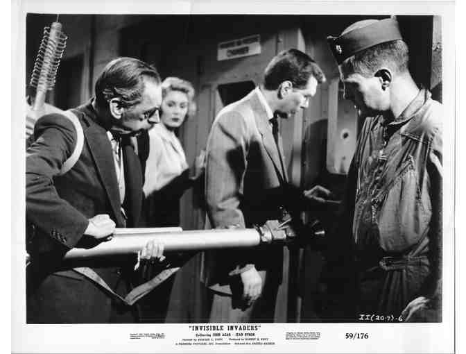 INVISIBLE INVADERS, 1959, movie stills, John Agar, John Carradine