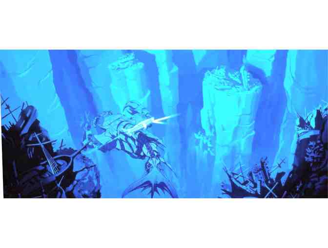 ATLANTIS, 2001, movie slides, COLLECTORS LOT, Disney animation