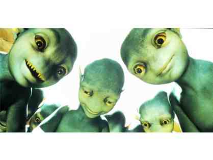 GALAXY QUEST, 1999, color slides, Tim Allen, Sigourney Weaver