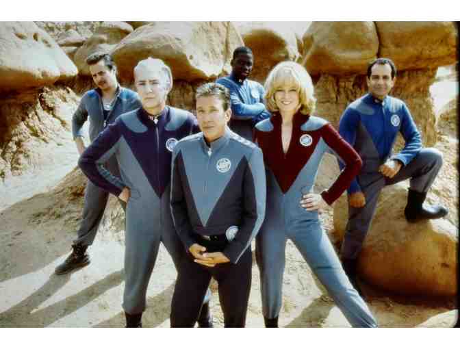 GALAXY QUEST, 1999, color slides, Tim Allen, Sigourney Weaver