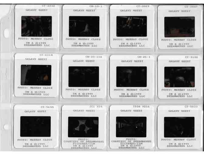 GALAXY QUEST, 1999, color slides, Tim Allen, Sigourney Weaver