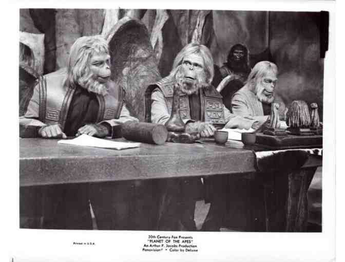 PLANET OF THE APES, 1968, movie stills, Charlton Heston, Roddy McDowall