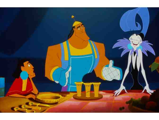 EMPERORS NEW GROOVE, 2000, movie slides, Walt Disney animation