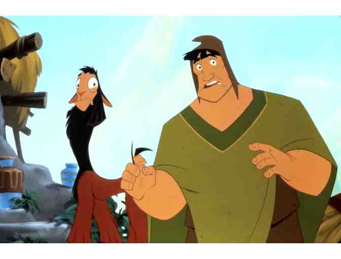 EMPERORS NEW GROOVE, 2000, movie slides, Walt Disney animation