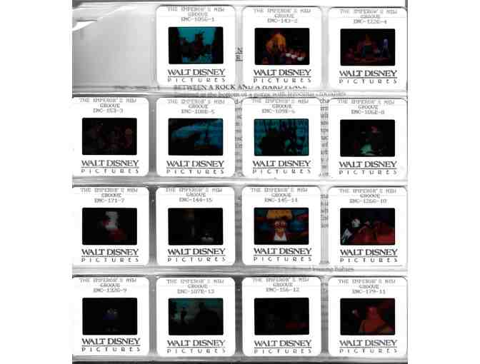 EMPERORS NEW GROOVE, 2000, movie slides, Walt Disney animation
