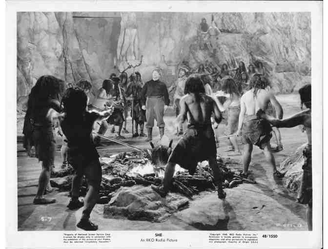 SHE, 1935, movie stills, Helen Gahagan, Randolph Scott