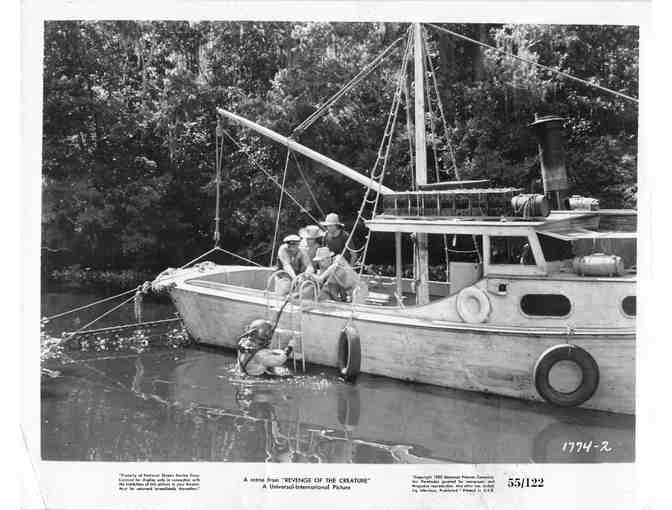 REVENGE OF THE CREATURE, 1955, movie stills, John Agar, Clint Eastwood