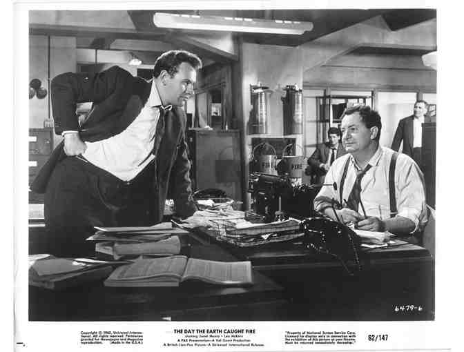 DAY THE EARTH CAUGHT FIRE, 1962, movie stills, Janet Munro