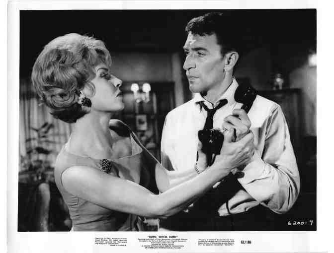 BURN WITCH BURN, 1962, movie stills, Janet Blair, Peter Wyngarde