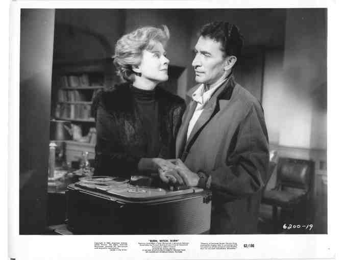 BURN WITCH BURN, 1962, movie stills, Janet Blair, Peter Wyngarde