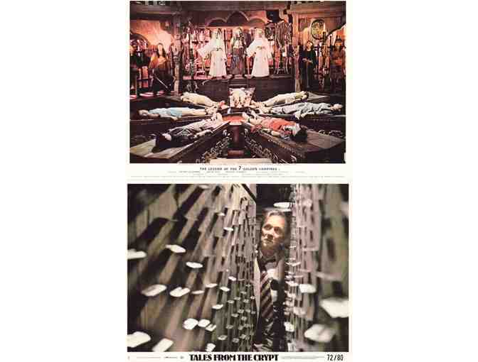 HORROR STILLS LOT 2 - Mummy, Vampire in Brooklyn, Curse of the Voodoo