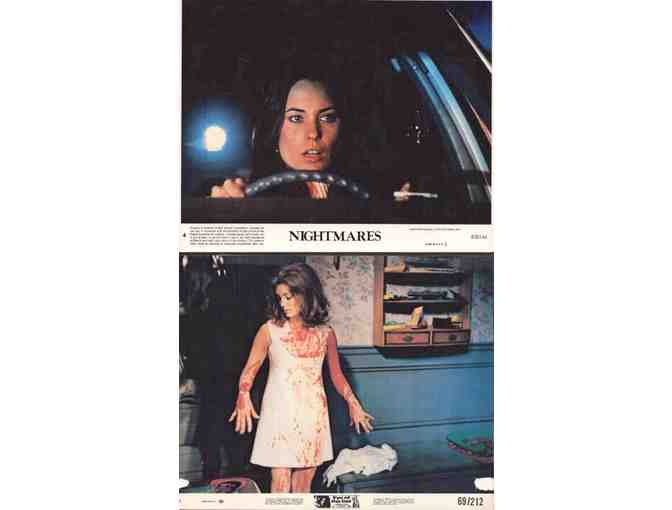 HORROR STILLS LOT 5 - Atom Age Vampire, Bucket of Blood, Nightmares