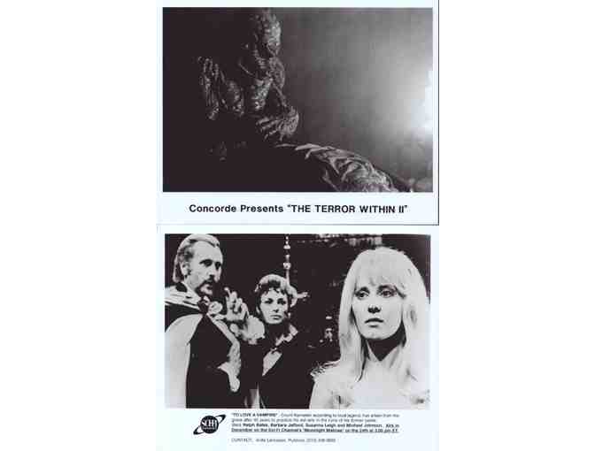 HORROR STILLS LOT 7 - Hand, Unknown Terror, To Love a Vampire