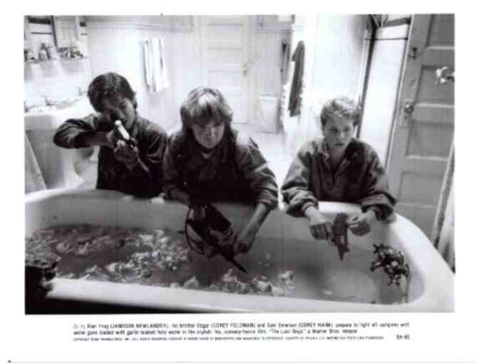 HORROR STILLS LOT 8 - Vindicator, Lost Boys, Unearthly