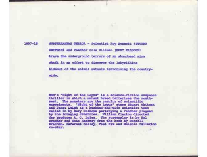 HORROR STILLS LOT 9 - Swarm, Tales From the Crypt, Asylum