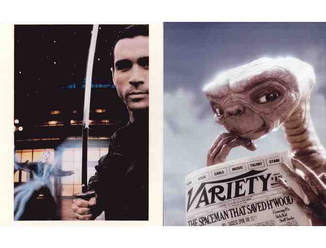 SCI-FI STILLS LOT 5 - Highlander, Wizard of Mars, E.T. the Extraterrestial