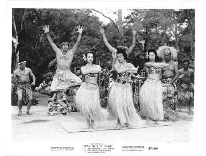 FROM HELL IT CAME, 1957, movie stills, Tod Andrews, Tina Carver