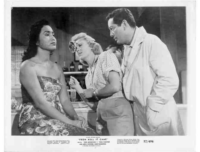 FROM HELL IT CAME, 1957, movie stills, Tod Andrews, Tina Carver