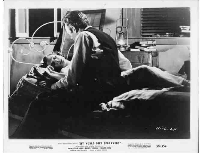 MY WORLD DIES SCREAMING, 1958, movie stills, Gerald Mohr