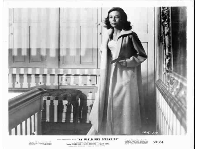 MY WORLD DIES SCREAMING, 1958, movie stills, Gerald Mohr