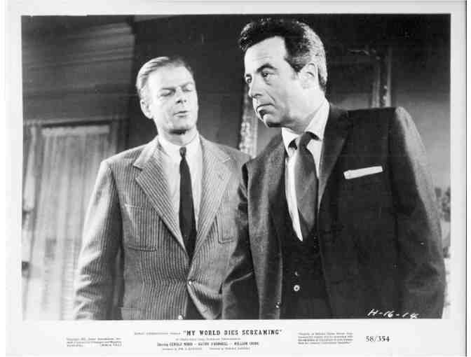 MY WORLD DIES SCREAMING, 1958, movie stills, Gerald Mohr