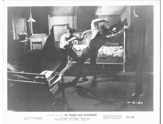 MY WORLD DIES SCREAMING, 1958, movie stills, Gerald Mohr